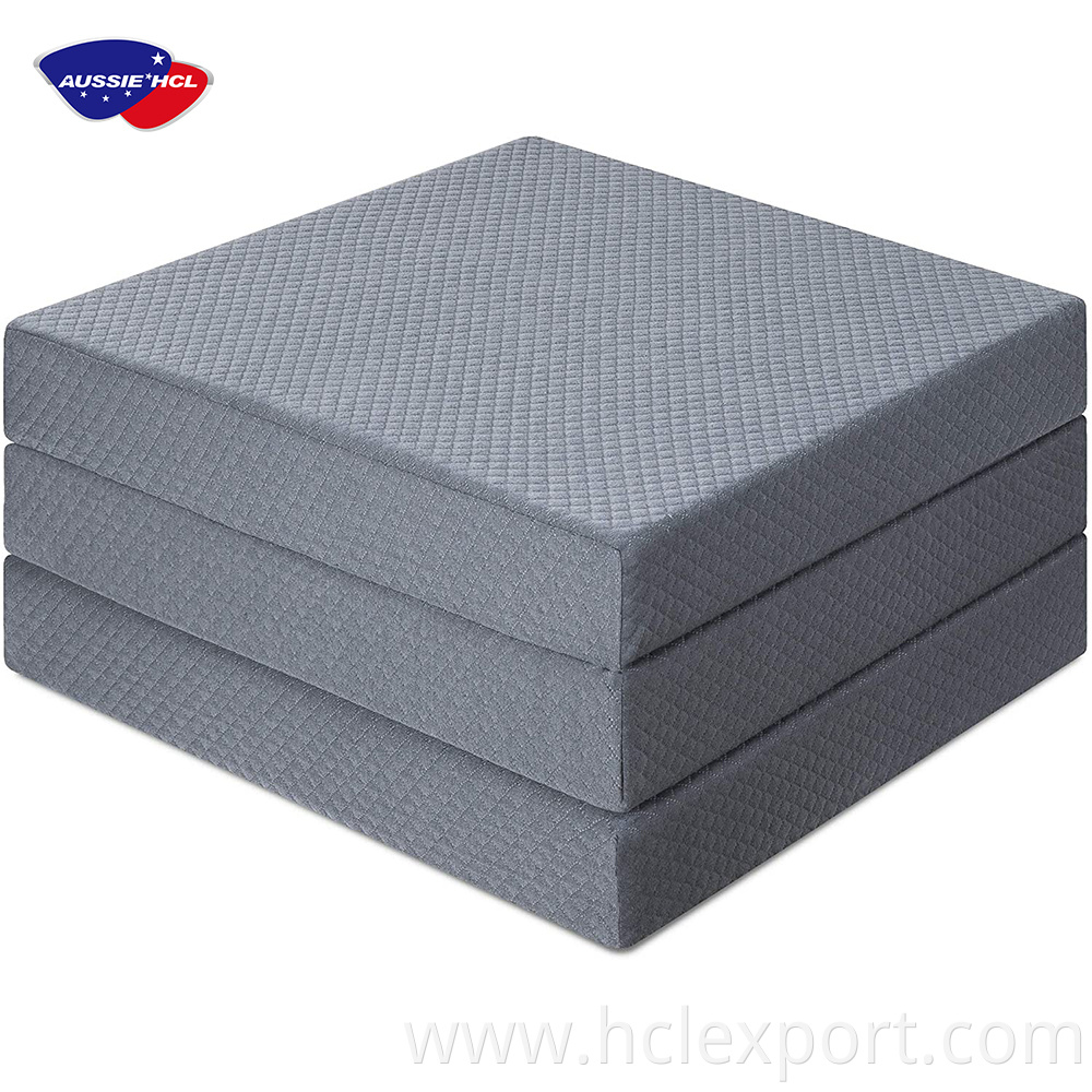 Folding mattress outdoor foldable medical travel camping sponge mattresses topper memory foam mattress